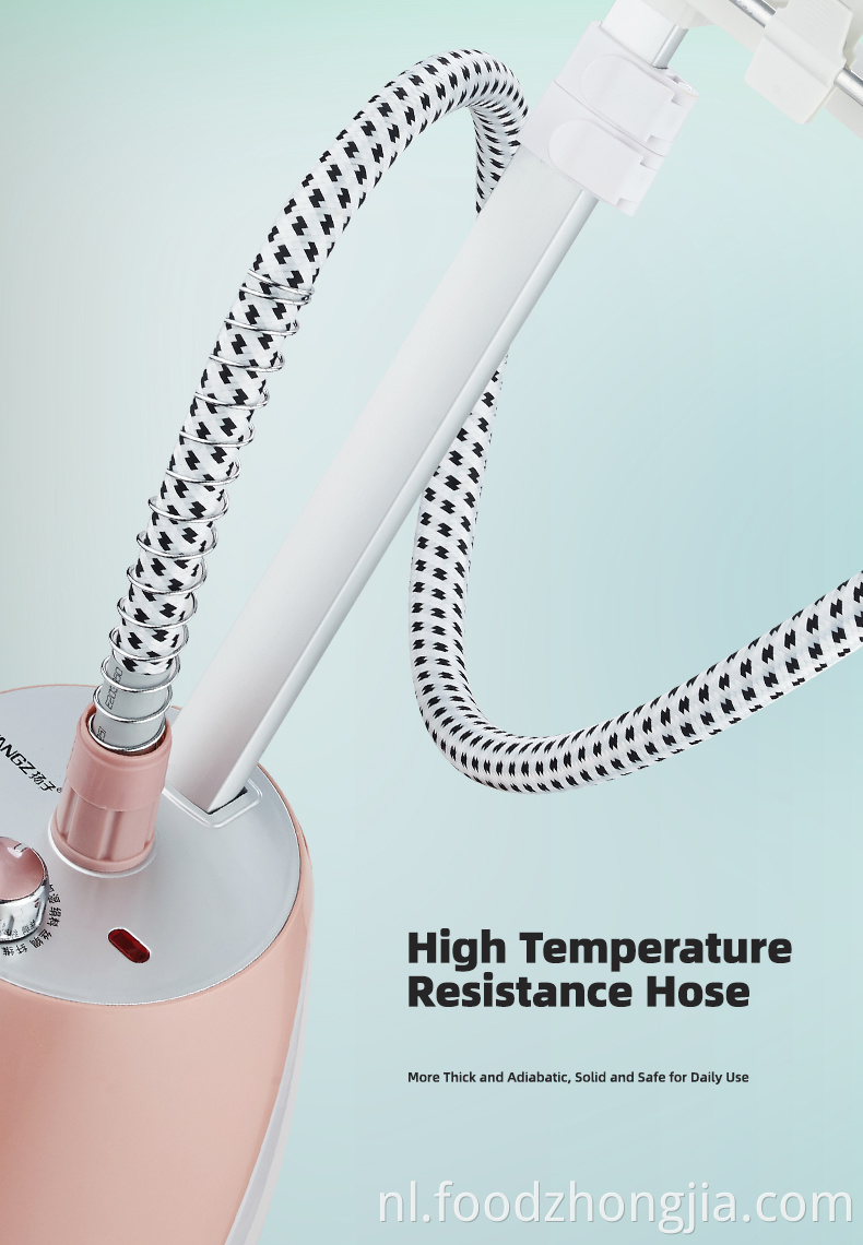 Hete kleren verticale perskleding stoomboot schuine strijkijzeren stoomboot staande stoomboot